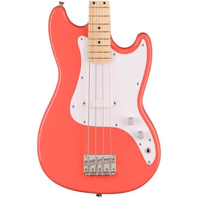 SQUIER - Sonic Bronco Bass MN Tahitian Coral 0373802511 image 2