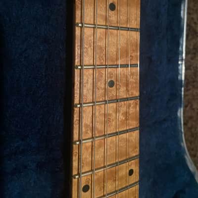 Peavey EVH Wolfgang USA Standard Deluxe 1999 Trans Amber Flame Top image 15