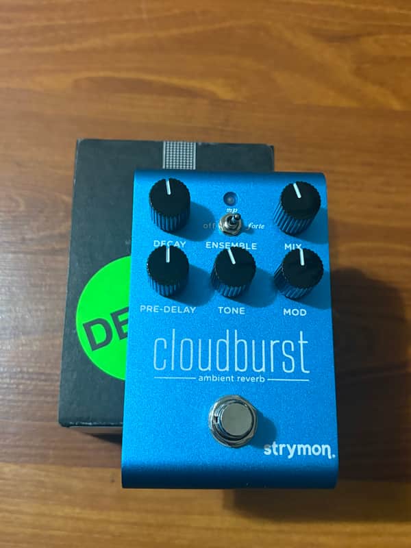 Strymon Cloudburst Ambient Reverb 2023 - Present - Blue