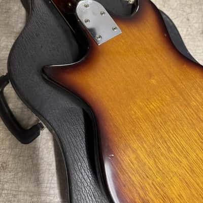 Vintage Melody JB-4 1960s MIJ Electric Guitar w/case. Clean and Rare! image 13