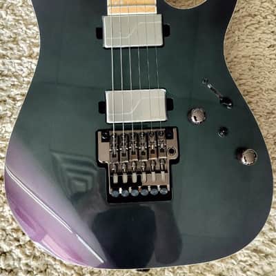 Ibanez Prestige Series RG5120MPRT Electric Guitar, Polar Lights Finish w/ Case image 4