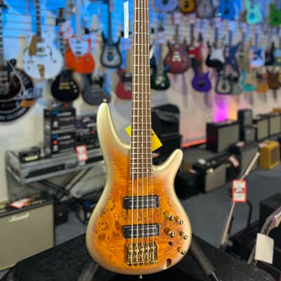 Ibanez SR Standard 5-string Electric Bass - Mars Gold Metallic Burst  Authorized Dealer! 103 FREE PLEK! image 4
