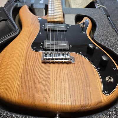 1985 Peavey Patriot Tremolo MADE IN USA Natural American Vintage 80s 1980's Super Strat with RARE original hard case image 8