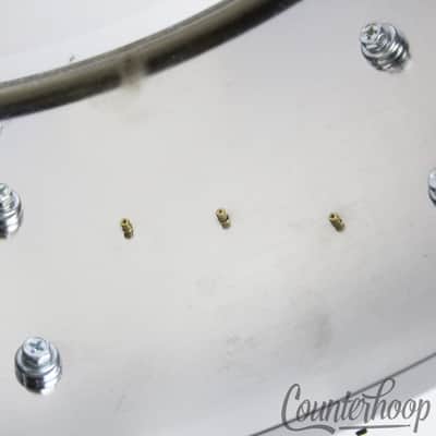 *Rogers Script 14x5" Snare Drum Chrome Steel 10-Lug Brook Mays Era Vintage 90s* image 10