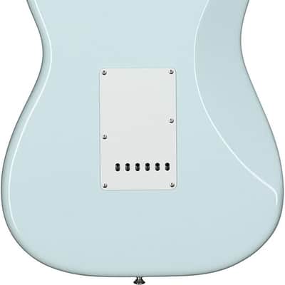 Fender American Vintage II 1965 Stratocaster Electric Guitar. Round-Lam Rosewood Fingerboard, Sonic Blue image 3