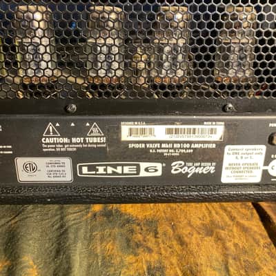 Line 6 Spider Valve Bogner Mk2 HD100 Amplifier image 8