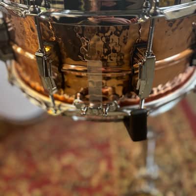 Ludwig 6.5x14 Copper Hammered Snare Drum image 2