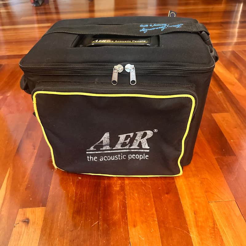 AER Compact 60/4-TE Tommy Emmanuel Signature 60-Watt 1x8" Acoustic Guitar Combo 2019 - 2020 - Black image 1
