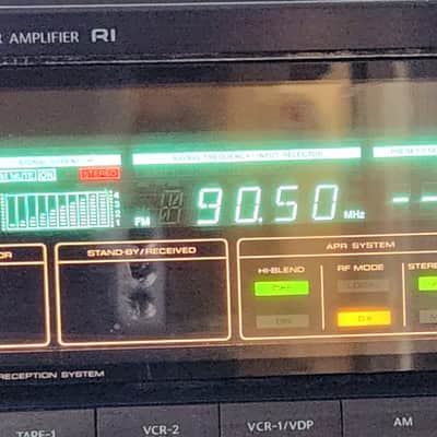 Onkyo Vintage Onkyo TX-840 Quartz Synthesized Tuner Amplifier AV Receiver 80s image 2