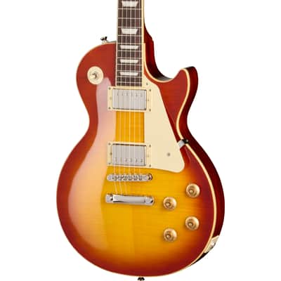 Epiphone Les Paul Standard 50s Electric Guitar - Figured Washed Cherry Sunburst image 1