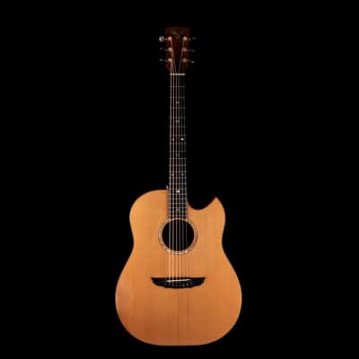 Vintage 1988 Goodall PSC-332 Natural Acoustic Electric Guitar With Case image 3