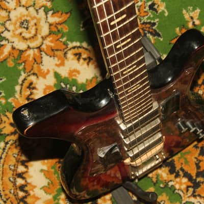 AELITA 230 BL RARE Soviet Vintage Electric Guitar USSR Russia 1980 URAL image 8