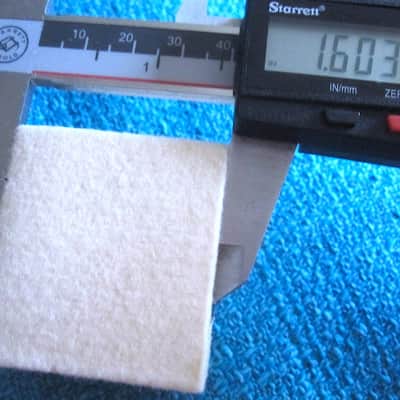Square Felt Bass Drum Beater - NOS image 6