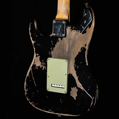 Fender Custom Shop Michael Landau 1968 Stratocaster Relic Black (342) image 2
