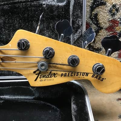 1977 Fender - Precision Bass - fretless mit J-Bass-PU - ID 4585 image 14