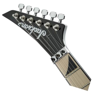 Used Jackson X Series Rhoads RRX24 - Snow White w/Black Pinstripes image 4