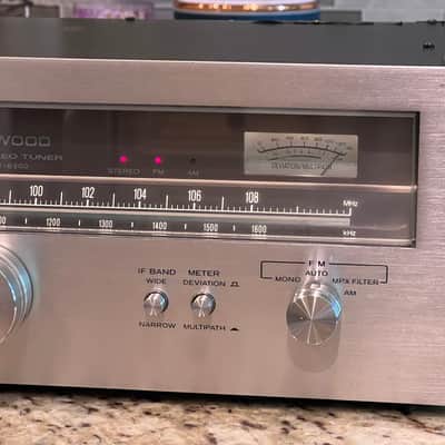 Vintage Kenwood KT-8300 6 Gang Tuner-Cleaned-Tested-Nice image 6