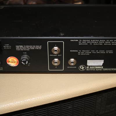 Rare Vintage GT Electronics Tube Preamp for Bass image 7