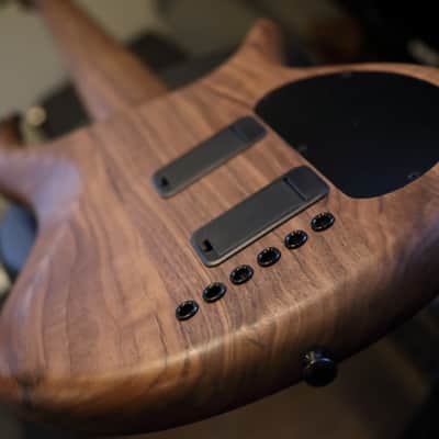 Kiesel Claro Walnut Icon 6 with Aguilar DCB Pickups image 5
