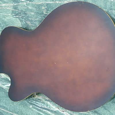 Teisco EP-8 1960's 2 Tone Sunburst Hollow Body Guitar image 14