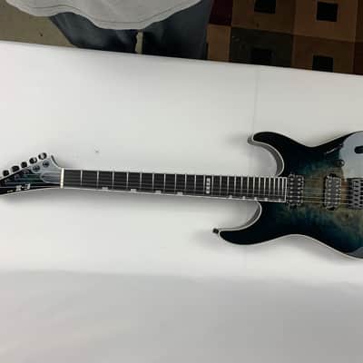 ESP E-II M-II HT BM Mercury Blue Burst with ESP Hard Case - Brand New E2 image 12