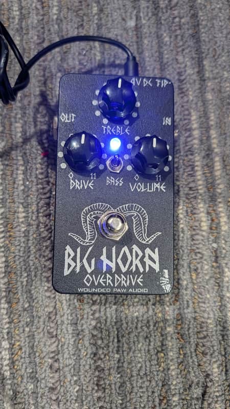 Wounded Paw Audio Bighorn Overdrive 2024 - Black image 1