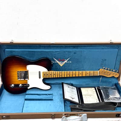 Fender Custom Shop LTD '50s Telecaster Journeyman - Wide Fade 2 Color Sunburst image 6