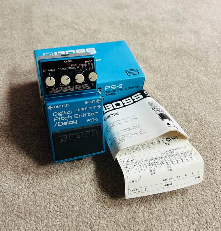 Boss PS-2 Digital Pitch Shifter Delay | Reverb Australia