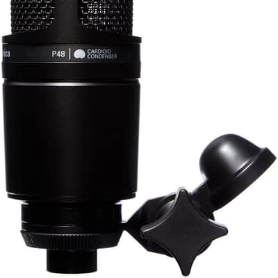 Audio-Technica AT2020 Cardioid Condenser Studio Microphone Bundle with Pop Filter image 4