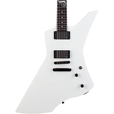 ESP LTD James Hetfield Signature Snakebyte Guitar w/ EMG JH Set Pickups & Hardshell Case - Snow White image 1