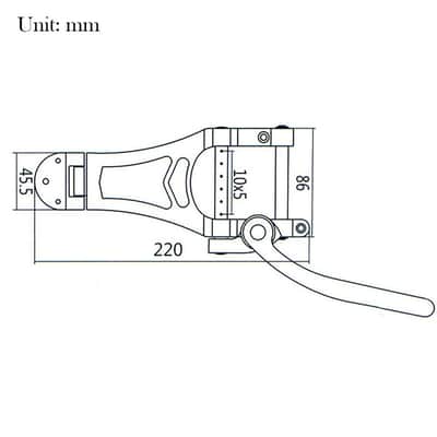 Jazz guitar bridge drawstring tremolo system suitable for Gibson ES-335 image 3
