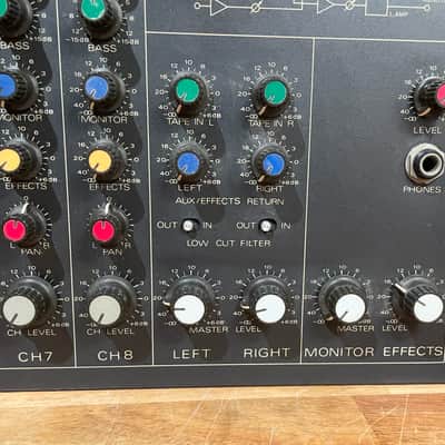 Maxon RM-80 8-Channel Stereo Vintage Mixer 1980s image 4