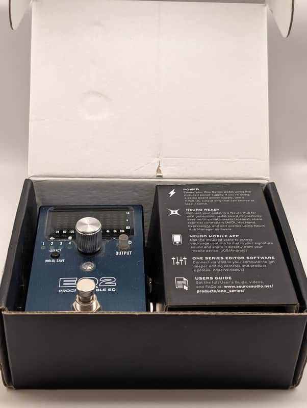 Source Audio EQ2 Programmable EQ 2020 - Blue image 1