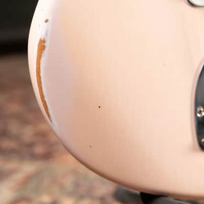 Fender Custom Shop 1963 Jazzmaster Relic Electric Guitar - Aged Shell Pink with Hardshell Case image 15