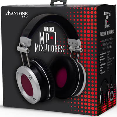 Avantone Pro MP-1 MixPhones Over-Ear Headphones 2016 - Present - Black image 5