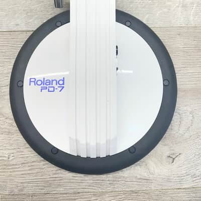 Roland PD-7 V-Pad 7" Dual Trigger Drum Pad w/ Roland MDH-6U Rack Mount & L Bar image 5