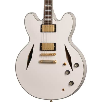 Epiphone Emily Wolfe “White Wolfe” Sheraton Electric Guitar - Aged Bone White image 1