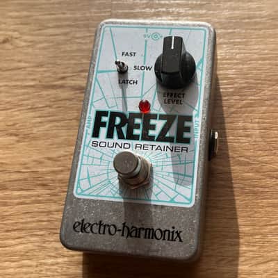 Electro-Harmonix Freeze Nano Sound Retainer Sustain Pedal 2010 - Present - Blue / Gray image 1