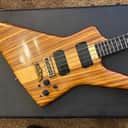 Alembic Spoiler Exploiter 4 string Bass guitar 1984 32" Medium scale - Zebrawood w OHSC