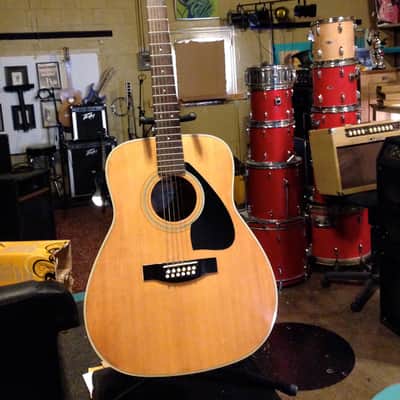 YAMAHA FG420-12 Acoustic Guitar well worn great sounding shape image 1
