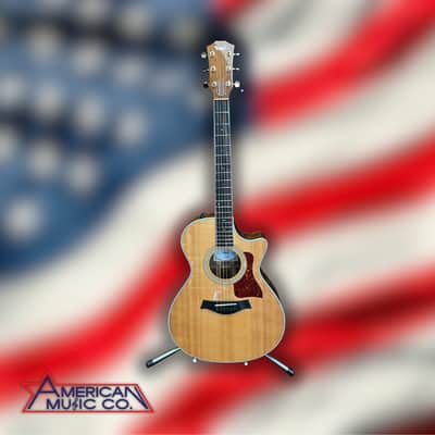 Taylor 2014 Spring Limited Edition Acoustic Electric 6-String Guitar w/Deluxe Case 412ce-SLTD image 1