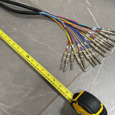 Hosa DB25 to 1/4” TRS Snake cable 2m - Pair image 9