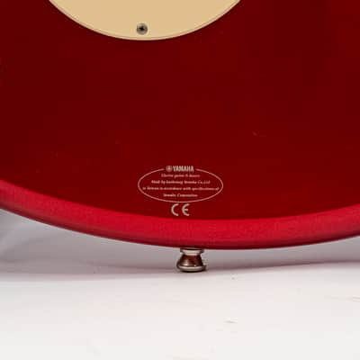 2003 Yamaha SGV-300 Flying Samurai Guitar – Metallic Red – with Hardshell Case image 7