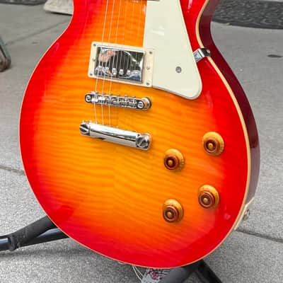 2018 Epiphone Les Paul Standard Pro Cherry Sunburst, PRO SETUP/SERVICED w/Case~*SALE*~SEE VIDEO image 2