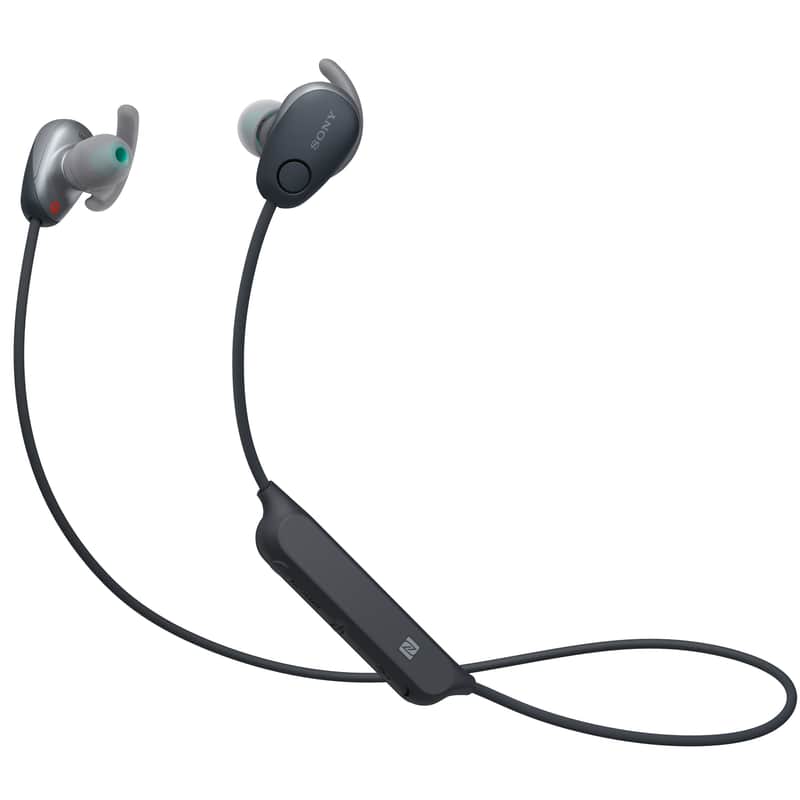Sony WI-SP600N Wireless In-Ear Sport Headphones w/ Bluetooth - Black (WISP600N/B) image 1