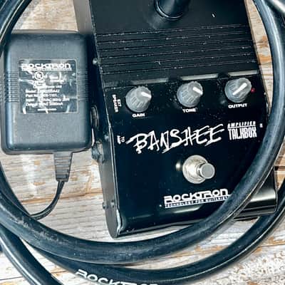Complete Rocktron Banshee Talk Box  Black, Includes Power Supply & Rocktron Tube Joe Walsh & Frampton Love it ! image 10