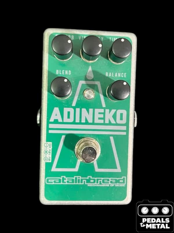 Catalinbread Adineko Oil Can Delay 2010s - Green - X18650 image 1