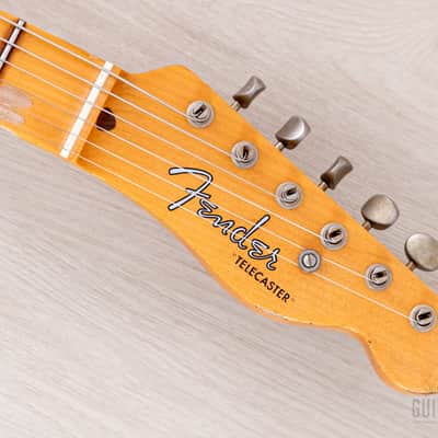 Fender Custom Shop Limited '51 Telecaster HS Blackguard Relic w/ Humbucker, Faded Butterscotch image 4