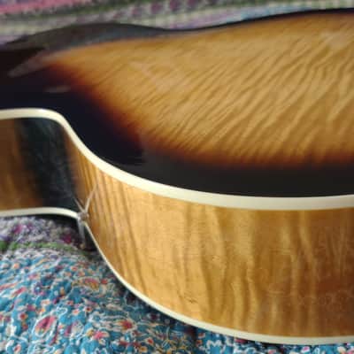 Gibson ES-175 D 2010 headstock repair Vintage Sunburst image 9