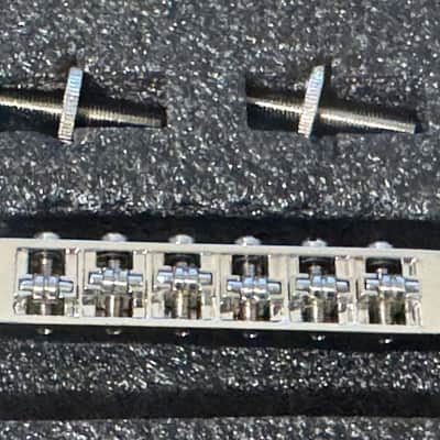 KILLER DEAL!! CMI - ABR-1 4mm Nickel Roller Saddle Tunematic Bridge Fits/replaces Gibson ABR-1 style bridge with studs/flywheel